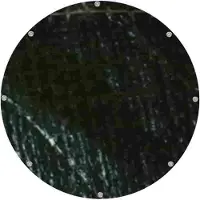 Boni-Shop® Bâche de protection, bâche ronde 210g/m², 5 mètres (19,64m²), bâche imperméable jardin