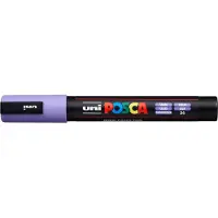 Posca Pc5m Mesdium Tip 1.8-2.5mm Purple Marker Pen 6 Units Violet Enfants