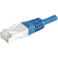 Dymo DEXLAN Cordon patch RJ45 SSTP CAT 6a bleu - 25 m