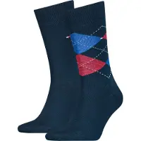 Tommy Hilfiger Chaussettes 2 Paires Mélange Bleu