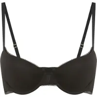 BOSS Soutien-gorge à armatures en microfibre avec empiècements en dentelle
