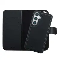Selencia Étui portefeuille amovible Olyn avec MagSafe pour Samsung Galaxy S25 / S24 - Noir