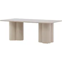 Ebuy24 Olivia table basse beige.
