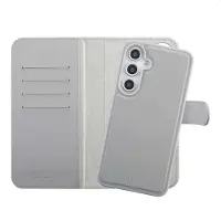 Selencia Étui portefeuille amovible Olyn avec MagSafe Samsung Galaxy S24 FE - Gris