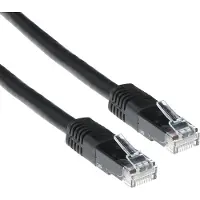 ACT 1.50m Cat6a UTP 1.5m Cat6a U/UTP (UTP) noir Câble réseau (IB3551)