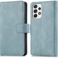 IMoshion Étui de télephone portefeuille de luxe Samsung Galaxy A53 - Bleu clair