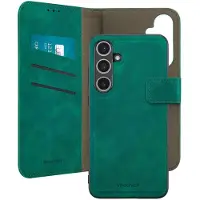 IMoshion Etui de télephone luxe 2-en-1 amovible pour Samsung Galaxy S24 FE - Vert foncé