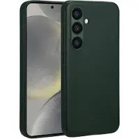 Accezz Coque arrière en cuir avec MagSafe Samsung Galaxy S24 - Cedar Green
