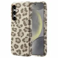 Selencia Coque Sabi imprimé panthère avec MagSafe Samsung Galaxy S24 - Soft Ivory