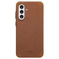 Accezz Coque MagSafe en cuir vintage Samsung Galaxy A56 - Tabacco Cognac