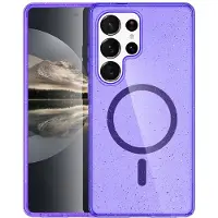IMoshion Coque Pailletée avec MagSafe Samsung Galaxy S25 Ultra - Paillettes Violet