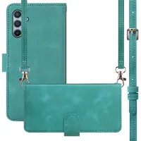 IMoshion Etui de télephone portefeuille avec cordon pour Samsung Galaxy A54 (5G) - Turquoise