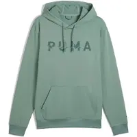 Puma Cloudspun Branded Hoodie Vert S