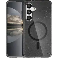 IMoshion Coque Pailletée avec MagSafe pour Samsung Galaxy S24 - Glitter Noir