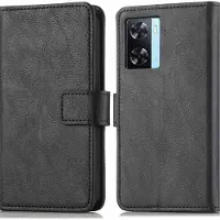 IMoshion Étui de télephone portefeuille de luxe pour Oppo A57(s) - Noir