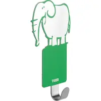 Tiger Crochet Kiddy Elephant Acier Inoxydable Bross? Vert
