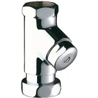 Delabie Robinet arrêt droit TEMPOCHASSE F1'' F1''1/4 chromé - - 764000