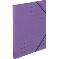 Herlitz 11255452 Classeur en carton Violet (A4, 25 mm)