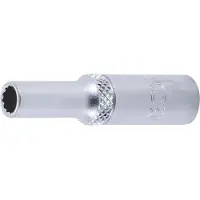 Bgs Douille douze pans profonde entraînement carré intérieur 6,3 mm (1/4") SW 5,5 mm - 10705