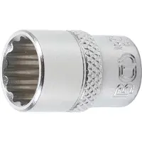 Bgs 10782 Douille, 6,3 (1/4), 12 pans, 12 mm