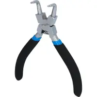 Ks Tools BT067006 Pince à circlips pour circlips extérieurs, coudée, 125 mm