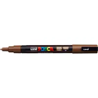 Posca Pc-3m Brown 6 Units Marker Pen Marron Enfants
