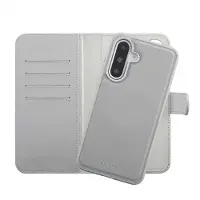 Selencia Étui portefeuille amovible Olyn avec MagSafe pour Samsung Galaxy A36 - Gris