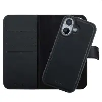 Selencia Étui portefeuille amovible Olyn avec MagSafe Apple iPhone 17 - Noir