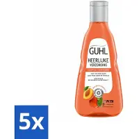 Guhl Shampooing - Soin merveilleux - 250 ml - Pack avantage - 5 pièces