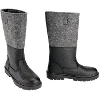 Brandit BW Knobelbecher Felt, bottes ,Noir/Gris ,43 EU