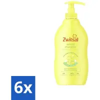 Zwitsal - Shampooing Anti-Tangle - Pour des cheveux faciles à coiffer - 400 ml - Pack avantage - 6 pièces