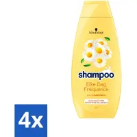 Schwarzkopf - Shampooing - Quotidien - Camomille - Pour tous types de cheveux - 400 ml - Pack économique - 4 pièces