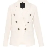 Dreimaster Klassik Blazer 'Classic' blanc cassé