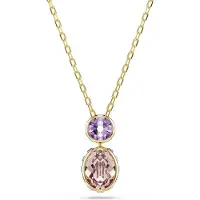 Swarovski Chaîne or / lilas / blanc