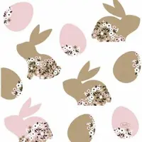 Duni Osterservietten Blooming Bunnies 33X33 Cm