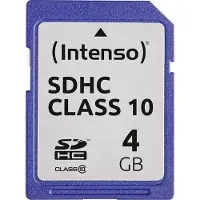 Intenso 3411450 SDHC Card 4GB Class 10