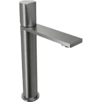 Blaufoss Eris EcoStart robinet de lavabo réhaussé Brushed Gunmetal