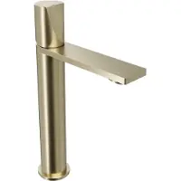 Blaufoss Eris EcoStart robinet de lavabo réhaussé Brushed Champagne Gold