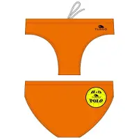 Turbo Basic Swimming Brief Orange 11-12 Years Garçon