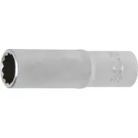 Bgs Douille longue 12 pans carr? 12.5 mm 1/2" taille 15 mm