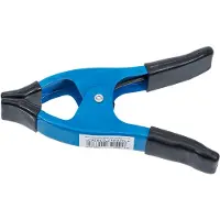 Bgs Pince de serrage métal 150 mm ressort extra fort protection caoutchouc
