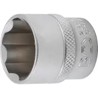 Bgs Douille profil ondul? super lock carr? 10 mm 3/8" taille 21 mm