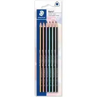 Staedtler Crayon N. PA HB x6 Carte blister (2 mm, HB, 6x)