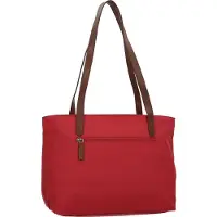 Greenburry Cabas 'Diana' marron / rouge carmin