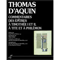 Cerf Commentaires des épîtres à Timothée I et II, à Tite et à Philemon