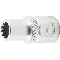 Bgs 10106 Douille "Gear Lock", 6,3 (1/4), 6 mm