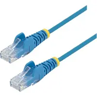 StarTech.com .com Câble Cat6 de 0,5 m - Slim - Connecteurs RJ45 Snagless - Bleu
