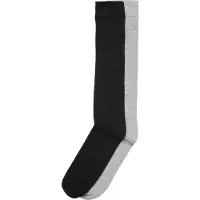 Urban Classics Chaussettes montantes gris clair / noir