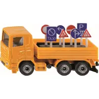 Siku - 1322 - véhicule sans piles - camion signalisation routière - 1,64 ème
