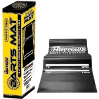 Harrows Pro Rubber Darts Mat Noir 300 x 65 cm